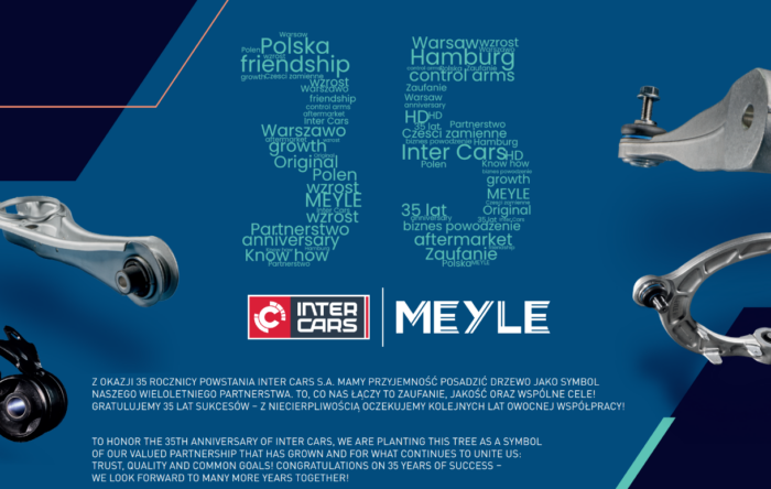 Symboliczne zwieńczenie wieloletniej współpracy Meyle i Inter Cars